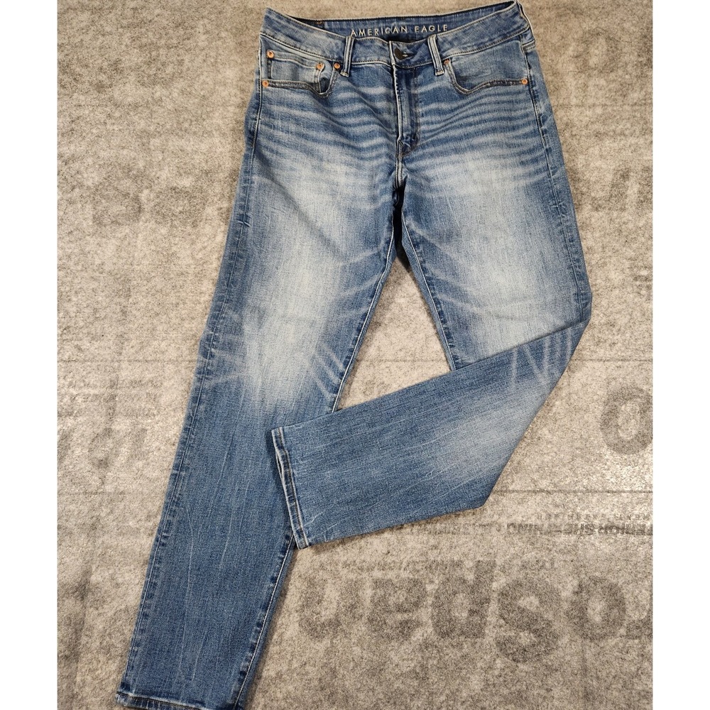 American Eagle Jeans Men's 32x30 Blue athletic fit regular straight stretch